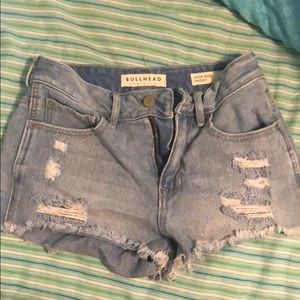 Bullhead denim shorts